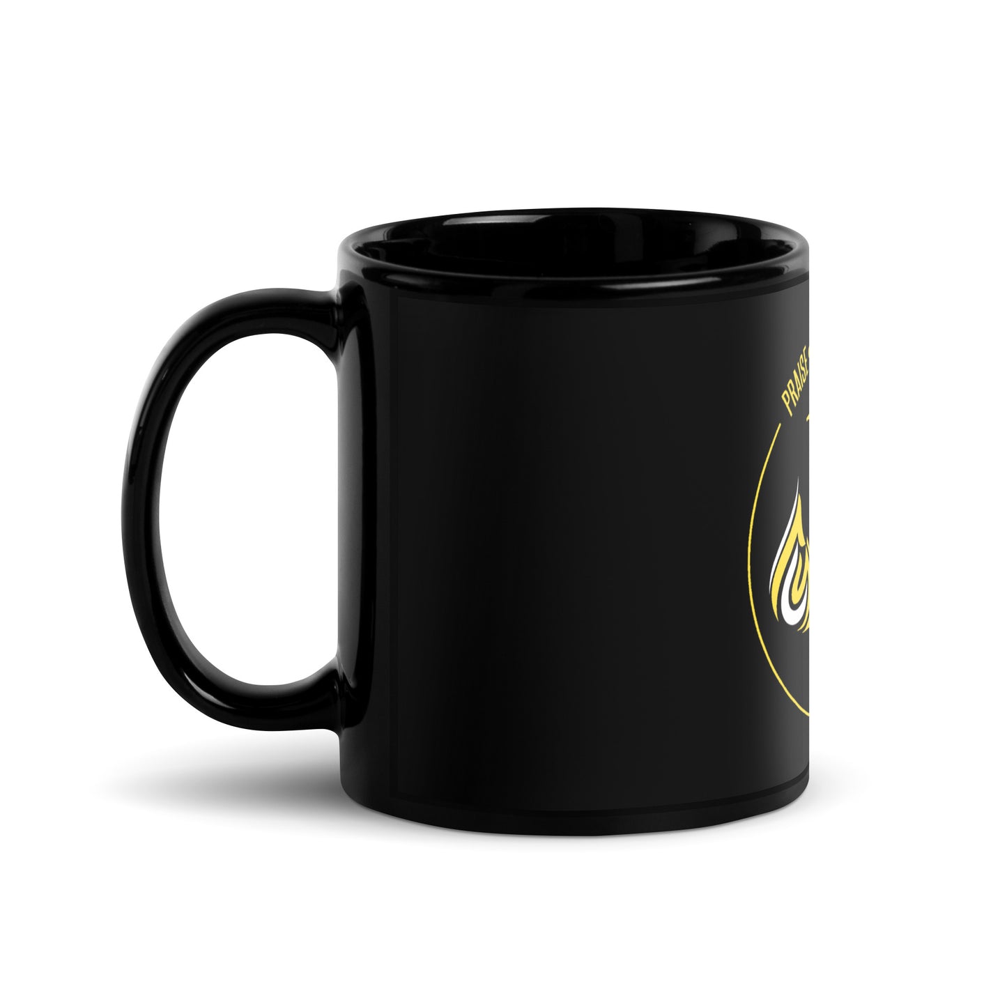 P5 Black Glossy Mug