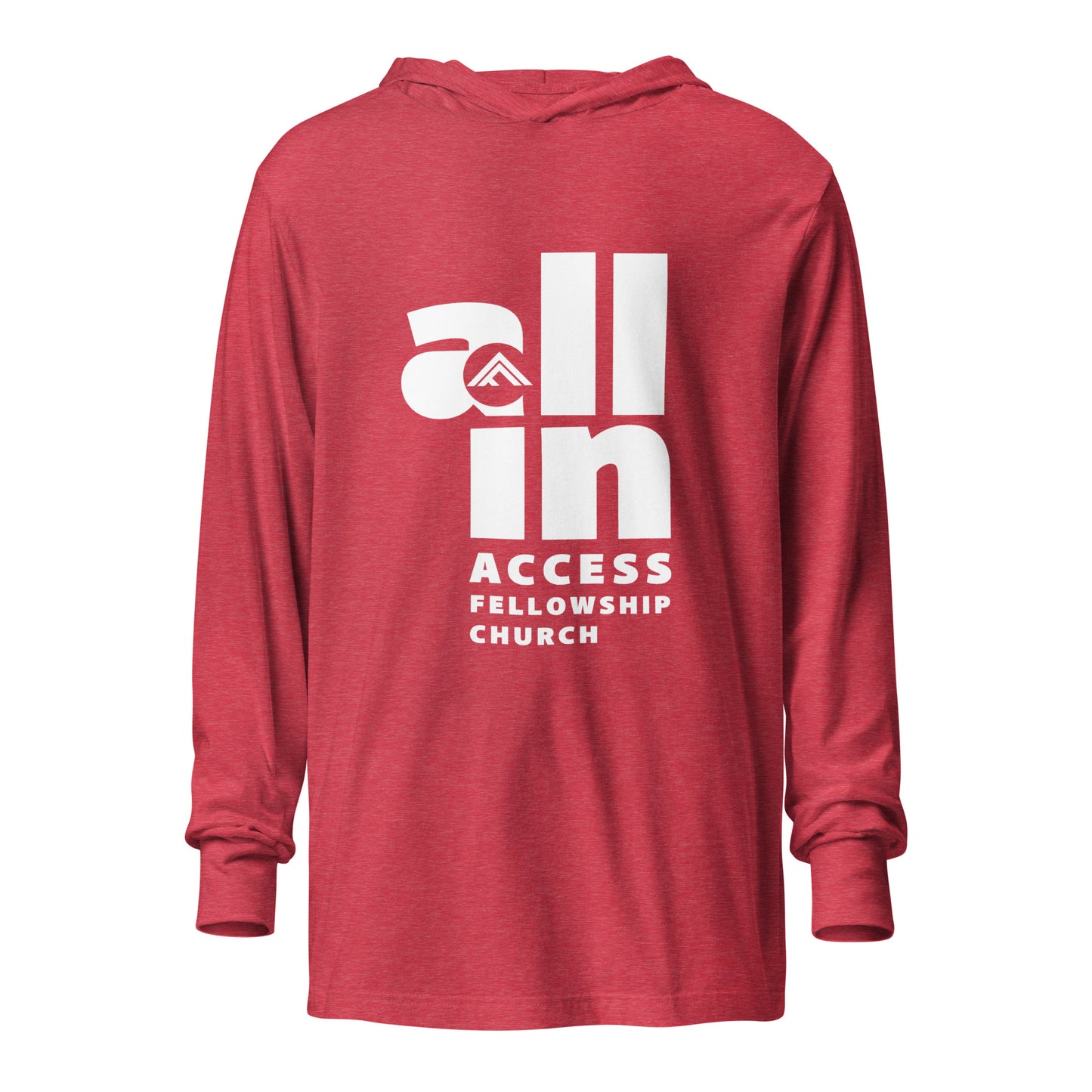 AFC "ALL IN" Hooded long-sleeve tee