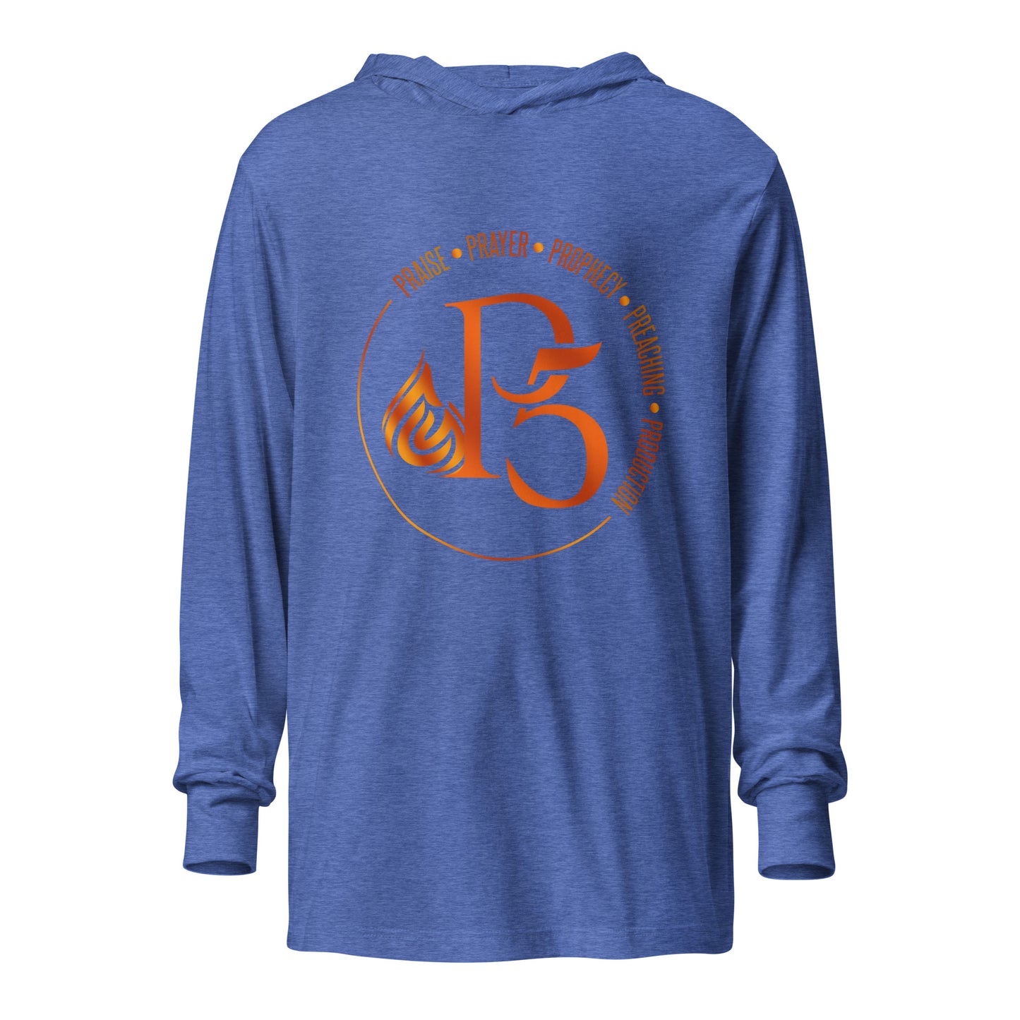 P5 Hooded long-sleeve tee