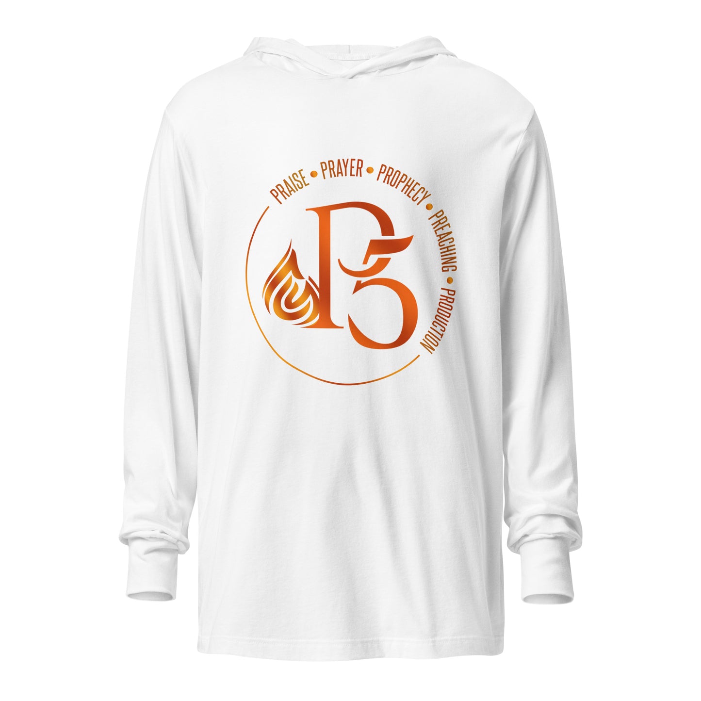 P5 Hooded long-sleeve tee