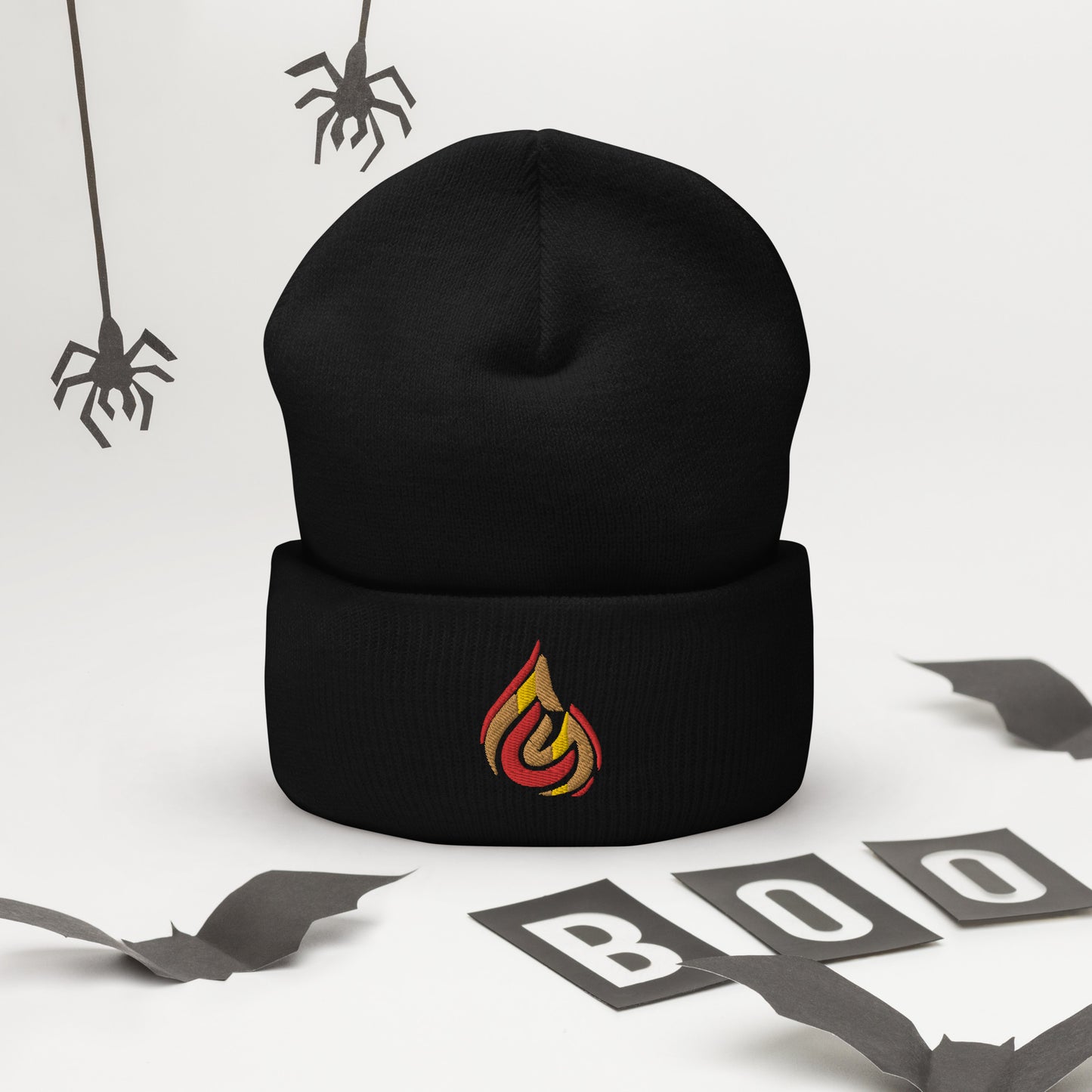 Fire Logo Cuffed Beanie