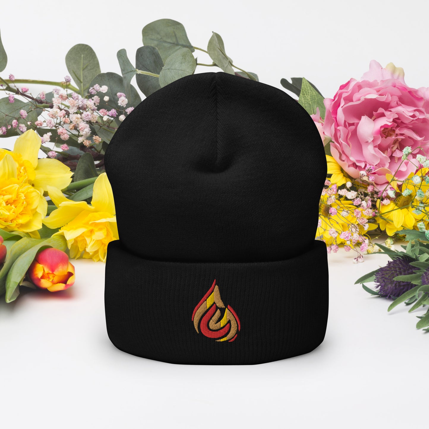Fire Logo Cuffed Beanie