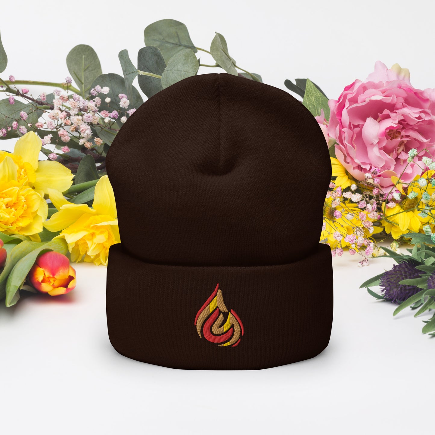 Fire Logo Cuffed Beanie