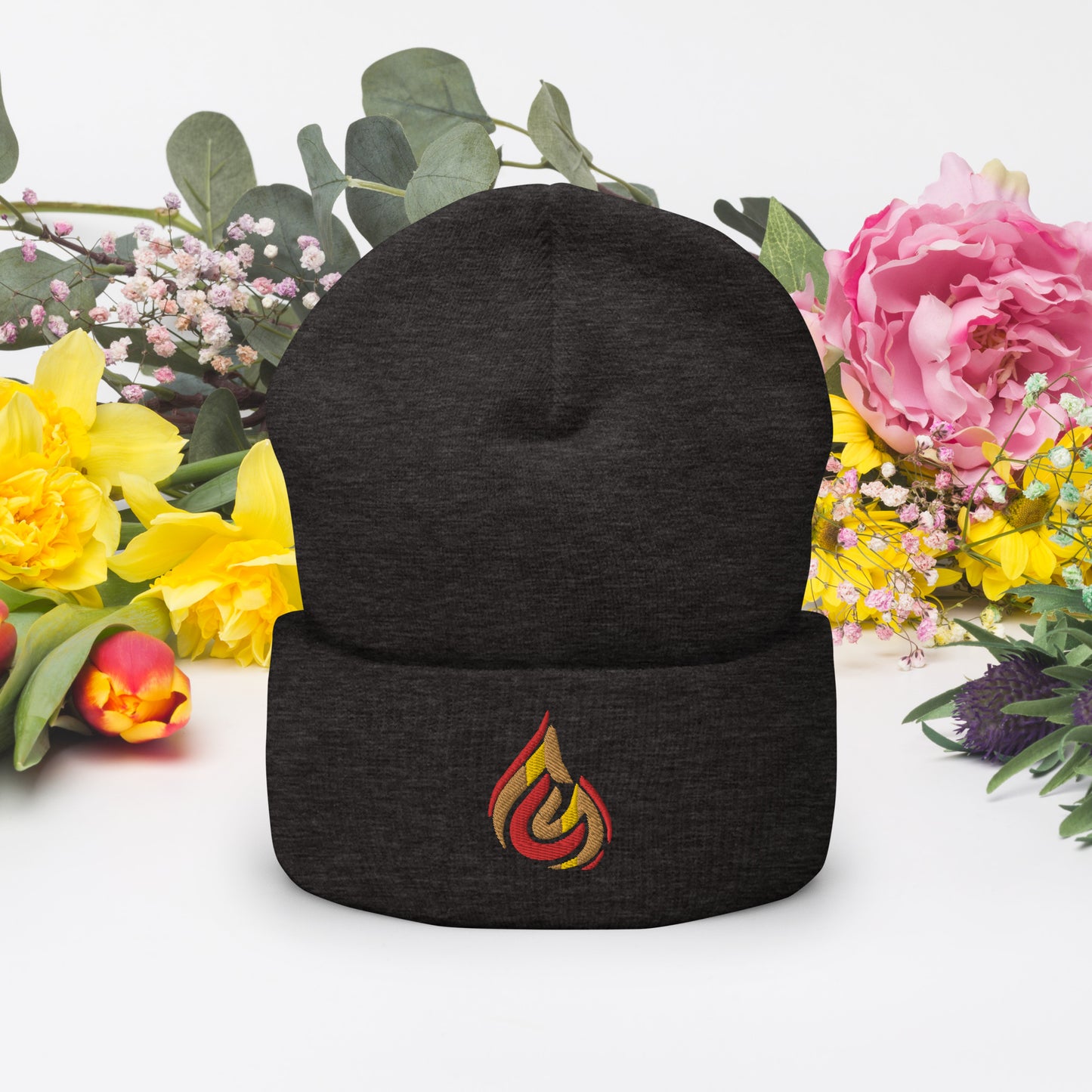 Fire Logo Cuffed Beanie