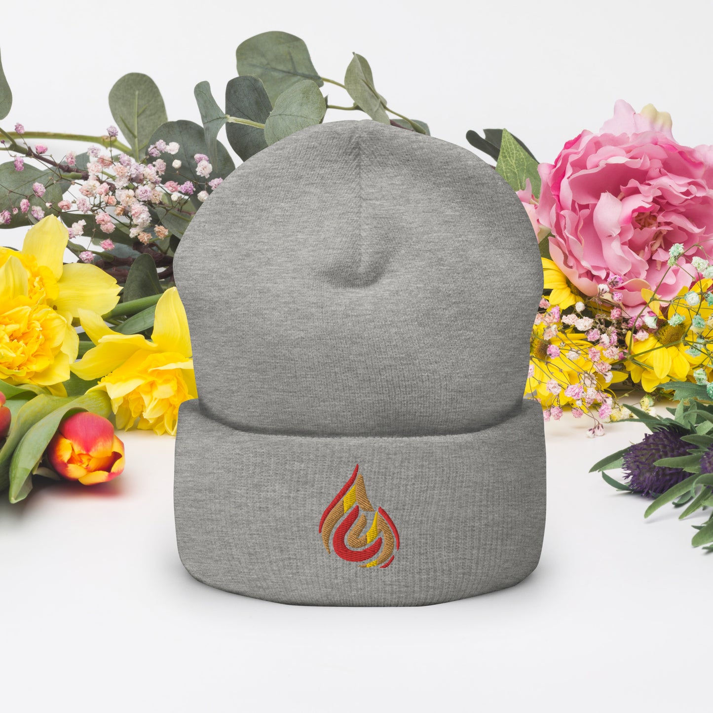 Fire Logo Cuffed Beanie