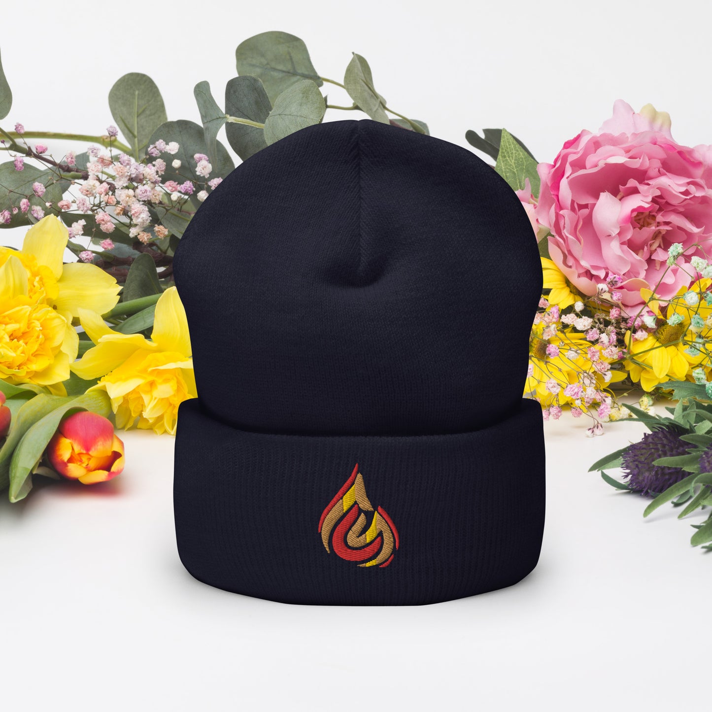 Fire Logo Cuffed Beanie