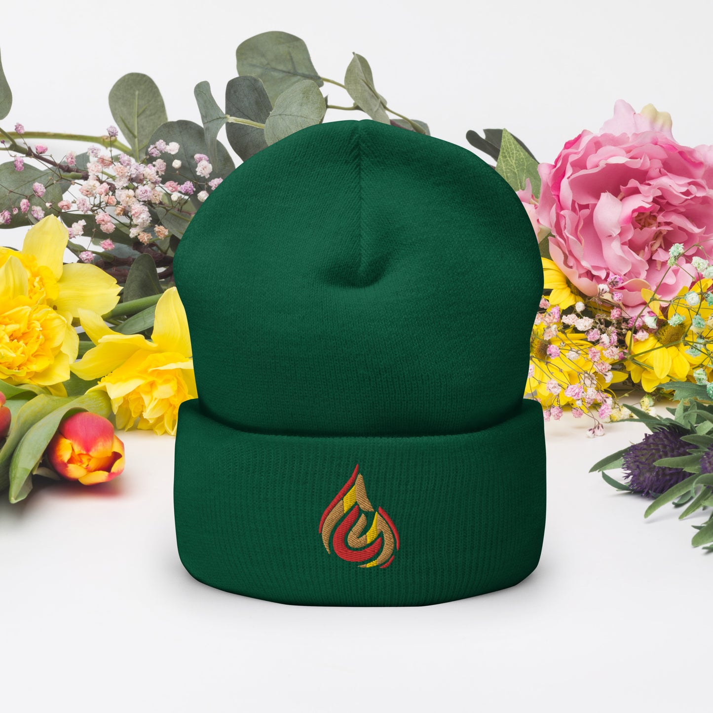 Fire Logo Cuffed Beanie