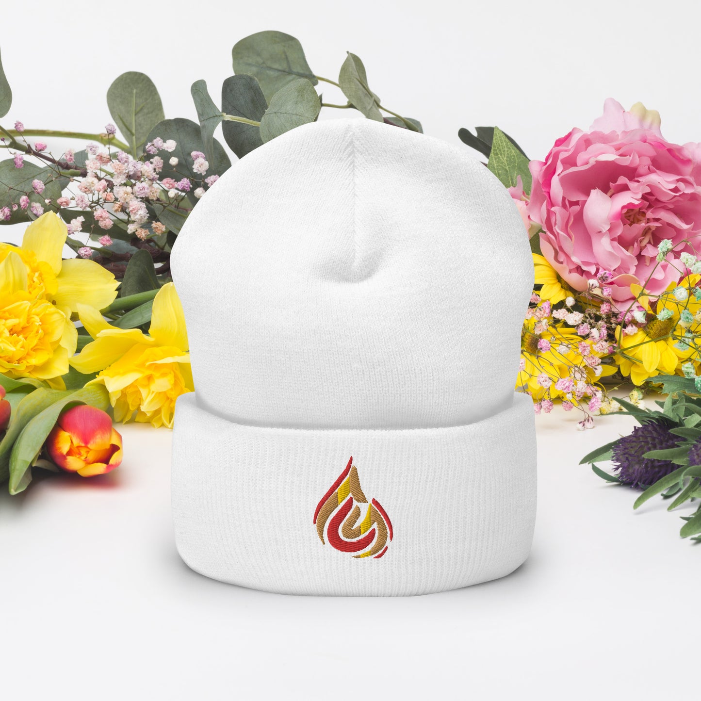 Fire Logo Cuffed Beanie