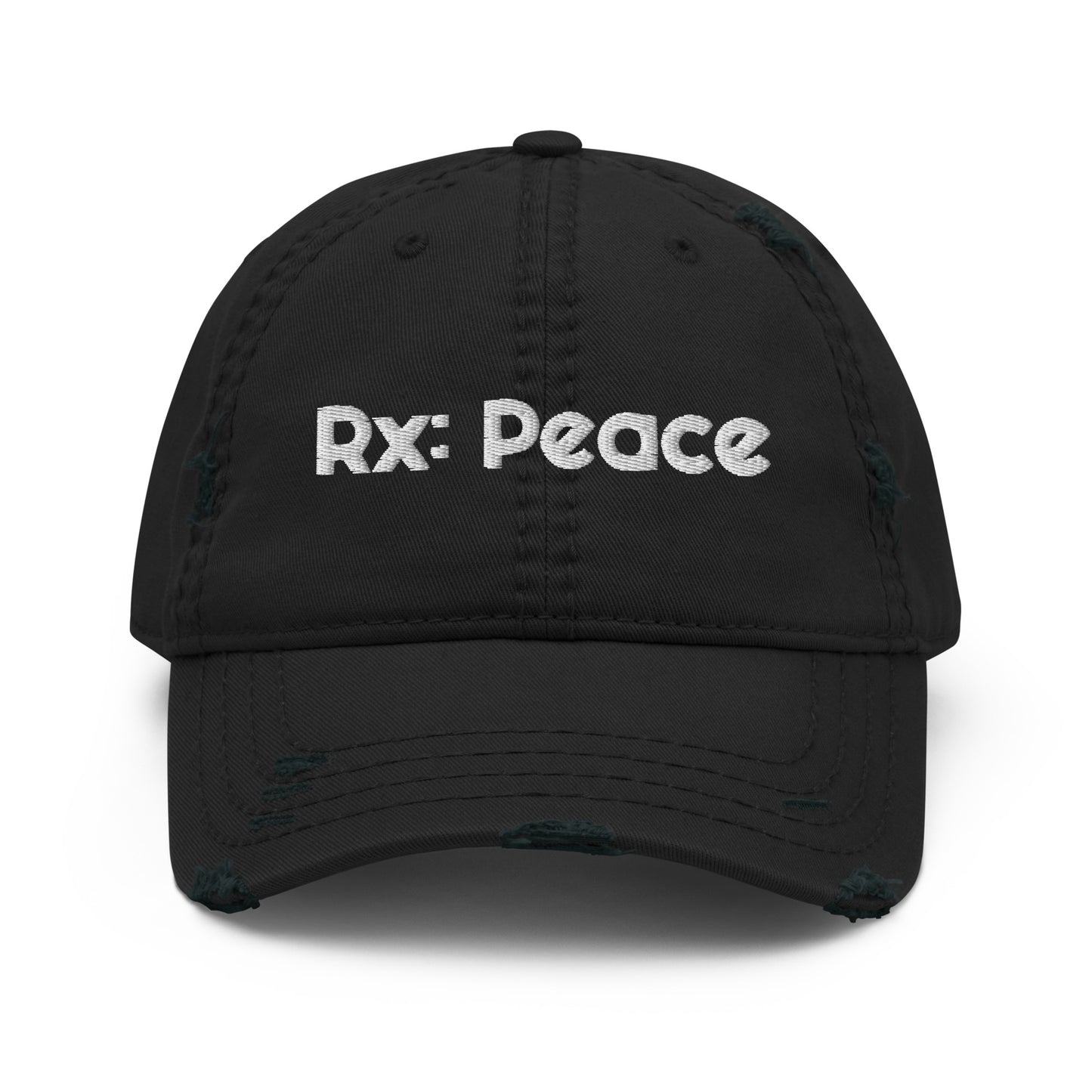Rx: Peace Distressed Dad Hat