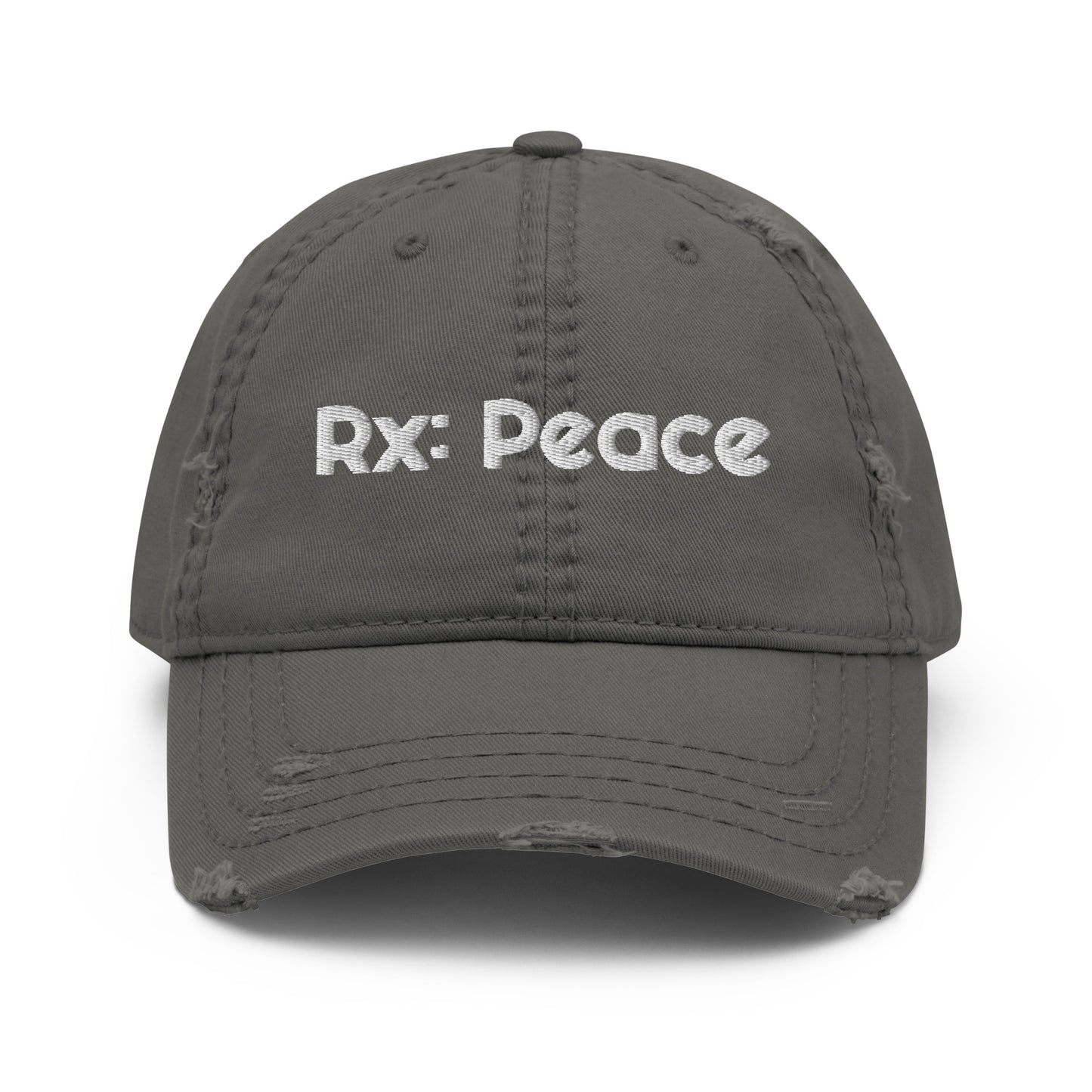 Rx: Peace Distressed Dad Hat
