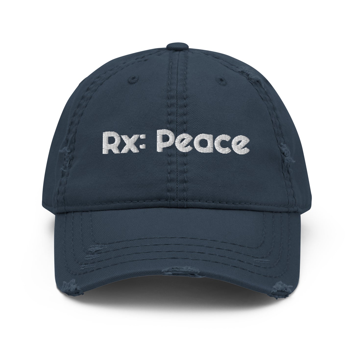 Rx: Peace Distressed Dad Hat