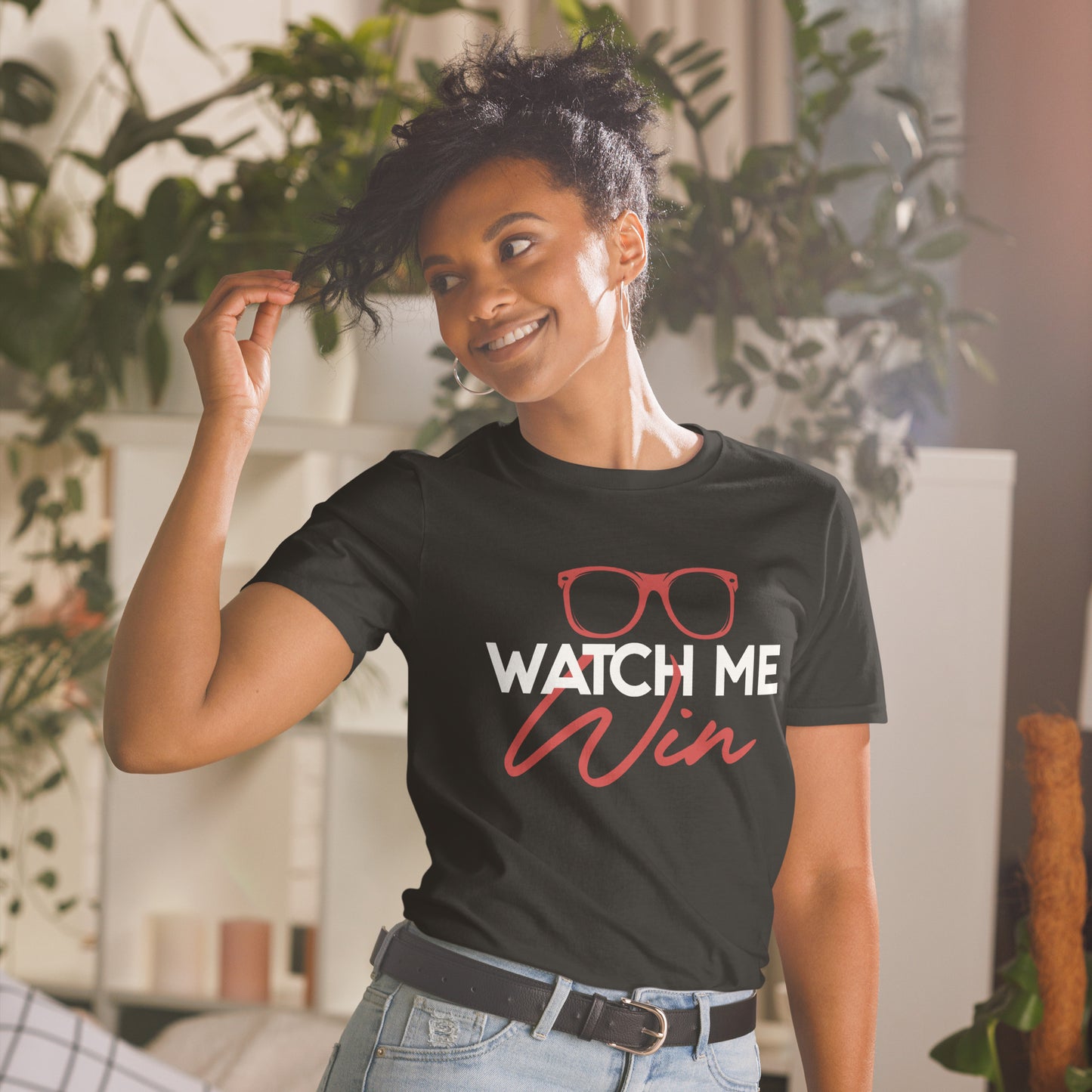 Watch Me Win Short-Sleeve Unisex T-Shirt