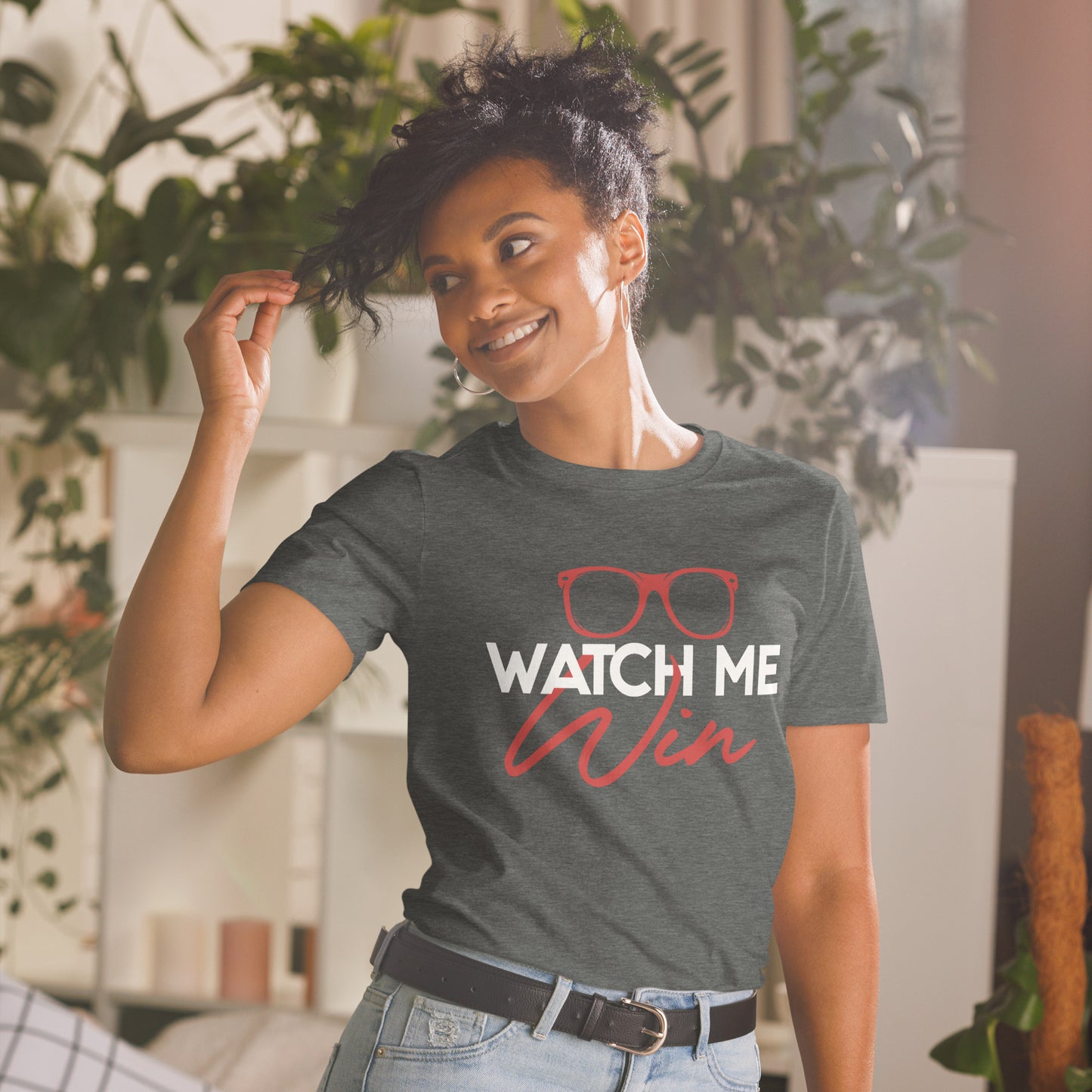 Watch Me Win Short-Sleeve Unisex T-Shirt