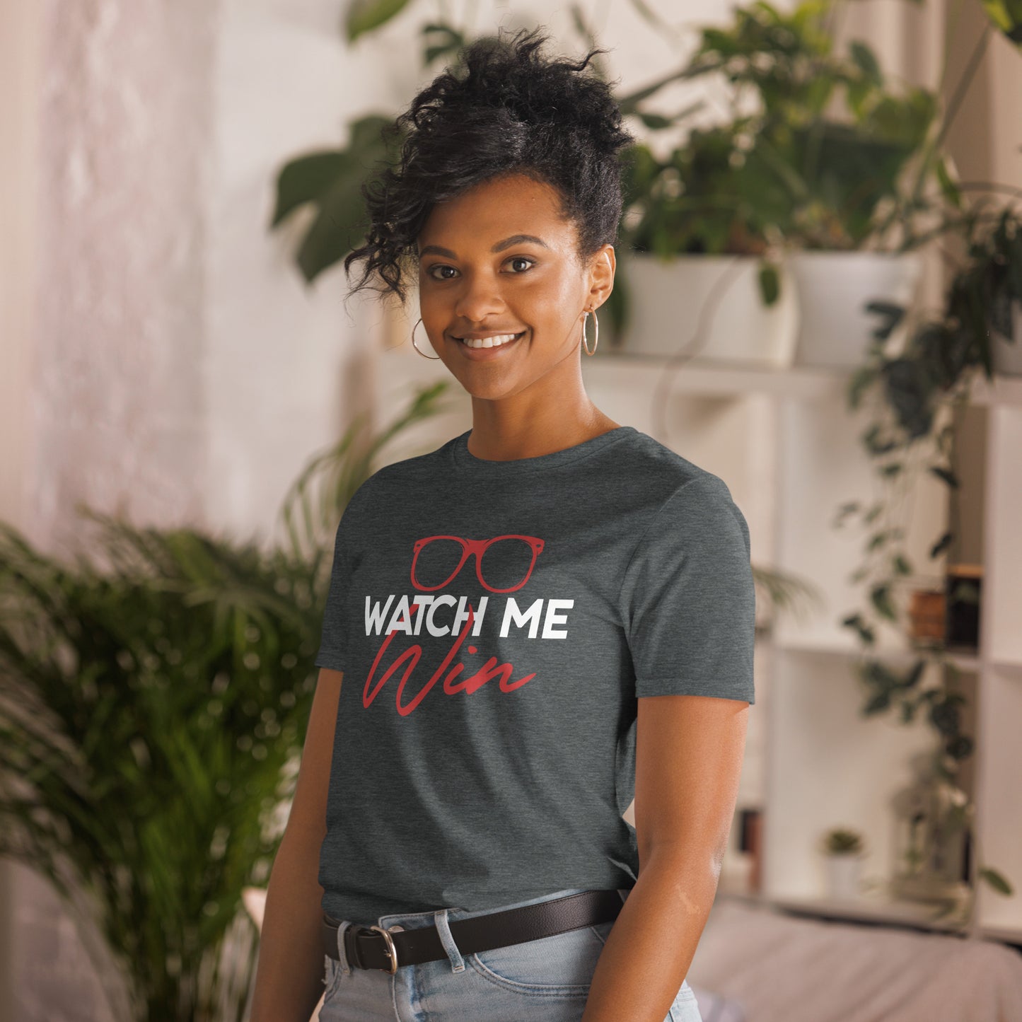 Watch Me Win Short-Sleeve Unisex T-Shirt