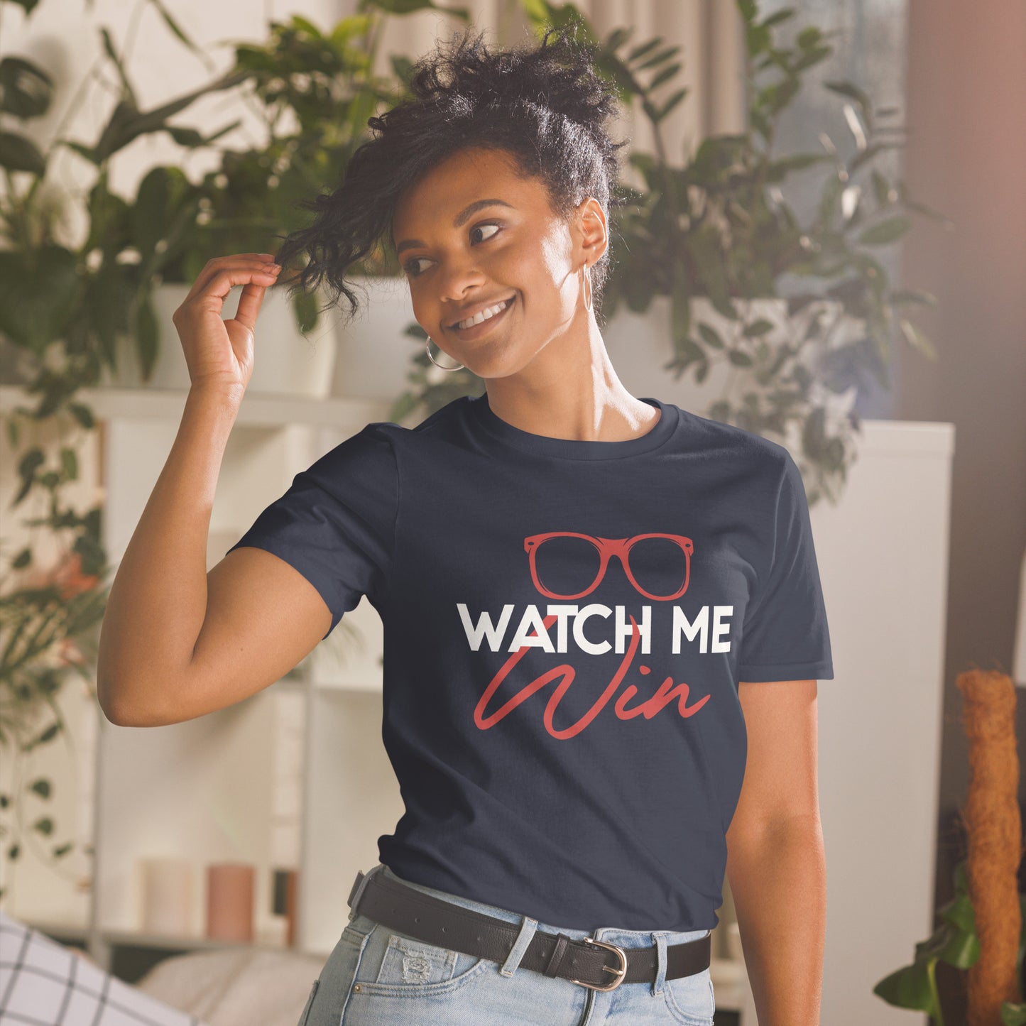 Watch Me Win Short-Sleeve Unisex T-Shirt