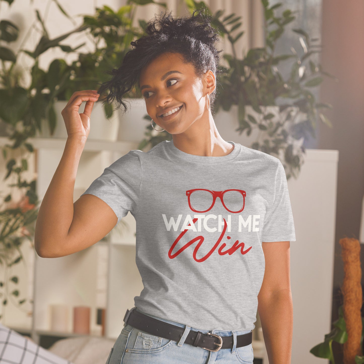 Watch Me Win Short-Sleeve Unisex T-Shirt