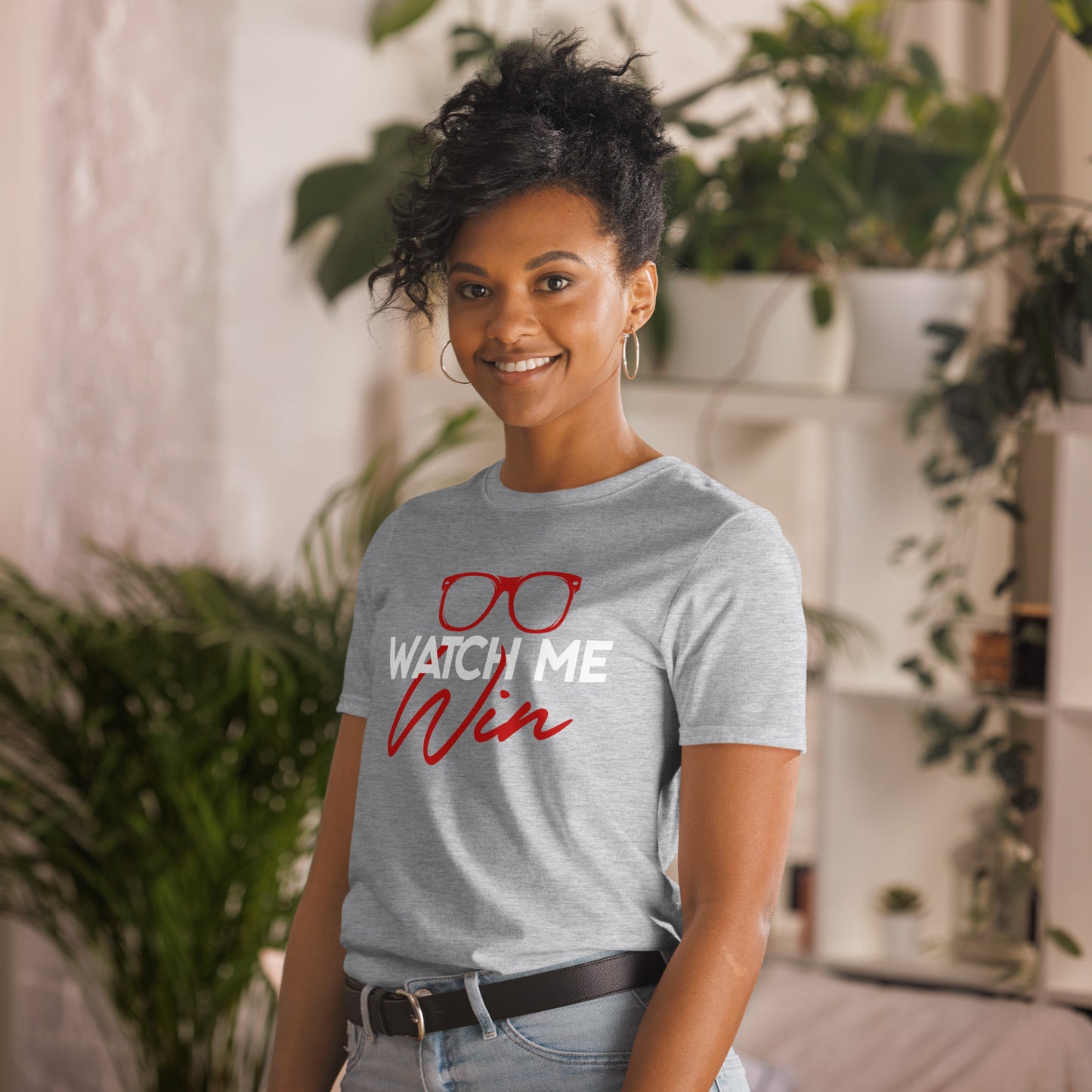 Watch Me Win Short-Sleeve Unisex T-Shirt