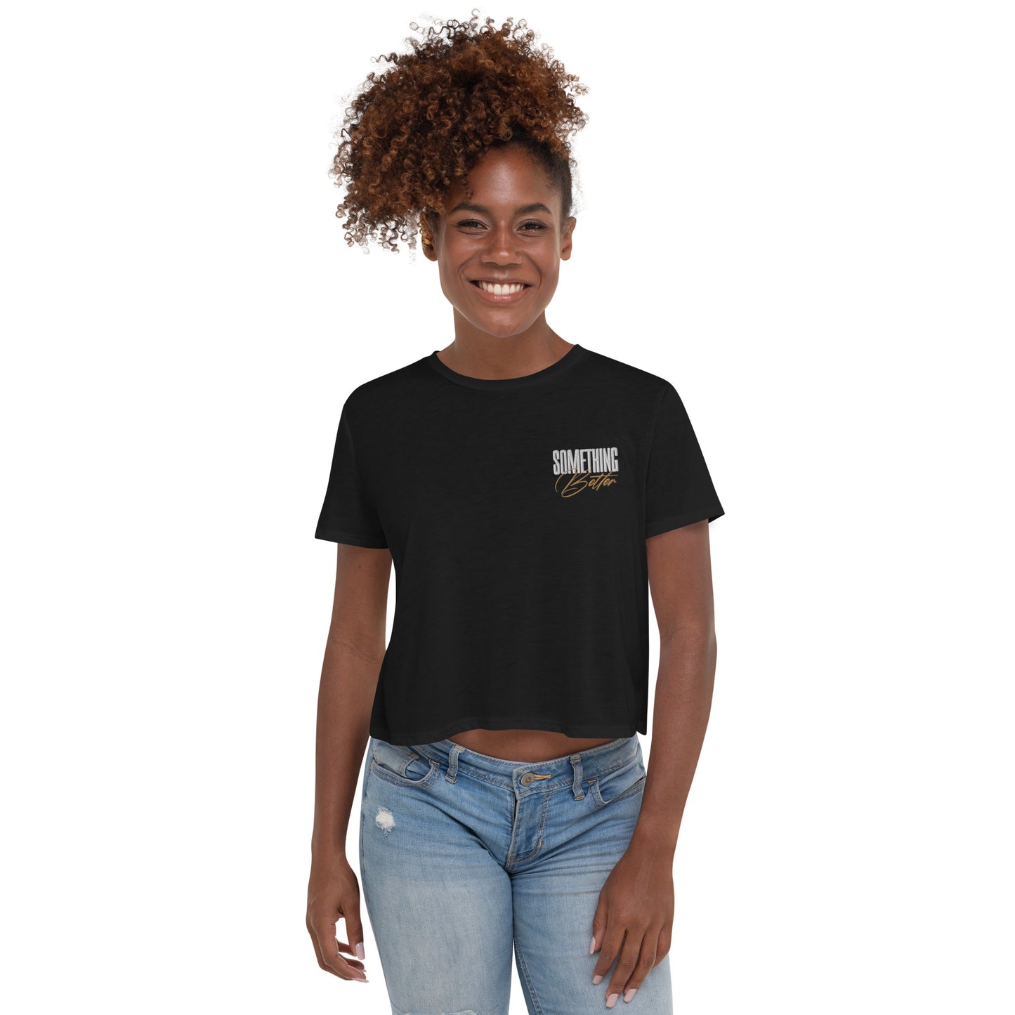 Something Better Crop Tee