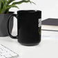Something Better Black Glossy Mug