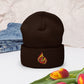 Fire Logo Cuffed Beanie