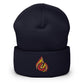 Fire Logo Cuffed Beanie