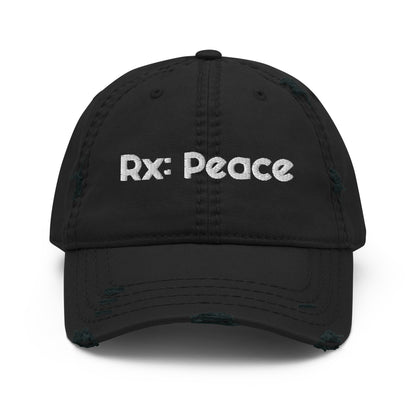 Rx: Peace Distressed Dad Hat