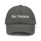 Rx: Peace Distressed Dad Hat