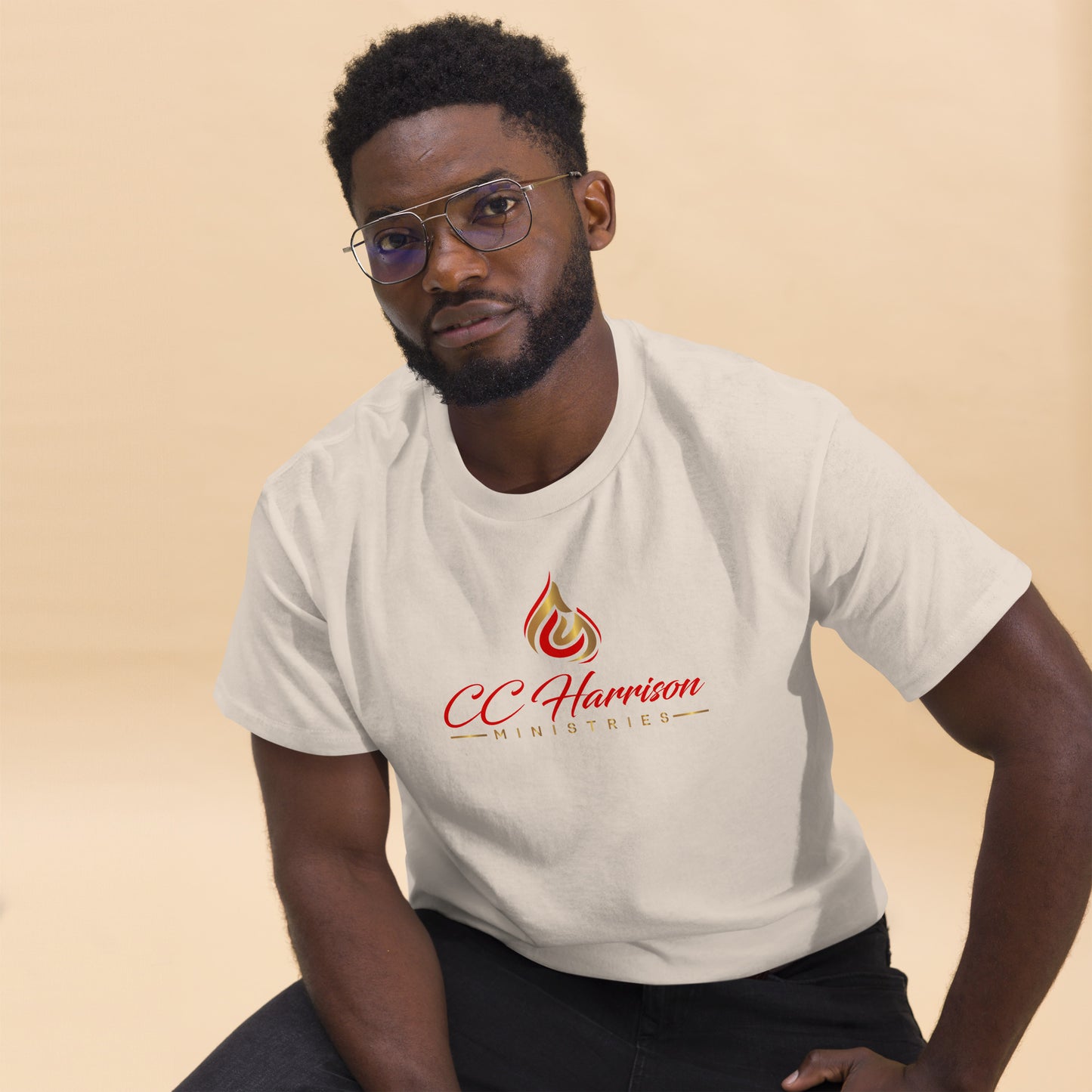 CC Harrison Ministries Logo Men's classic tee